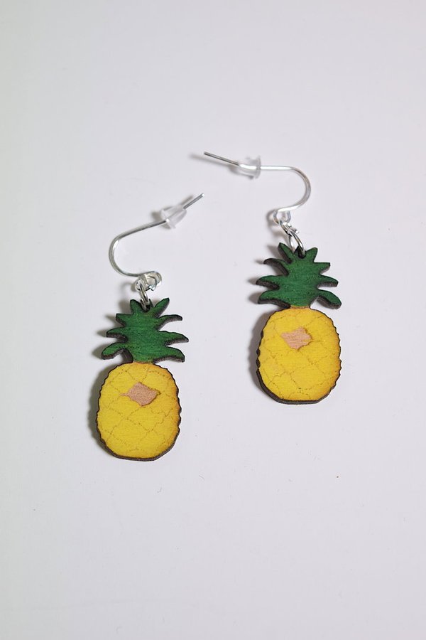 Aleksiina Design Pineapple Earrings Small