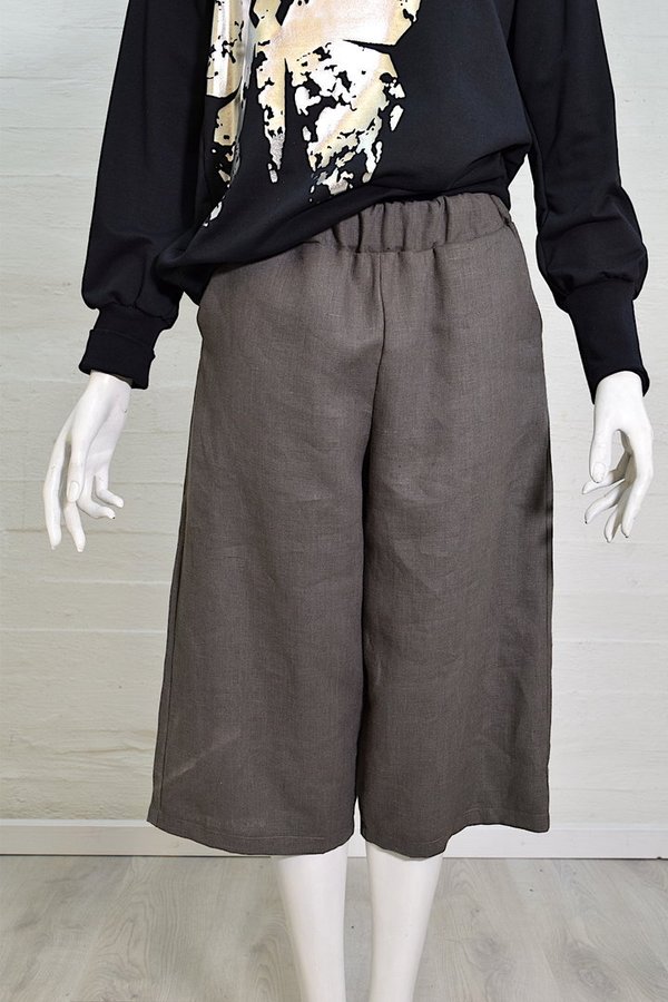 Aleksiina Design Culottes Pants linen gray