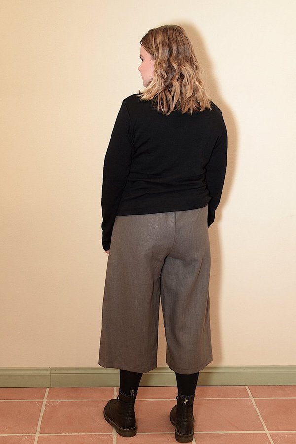 Aleksiina Design Culottes Pants linen gray
