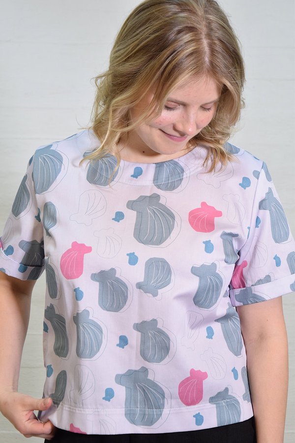 Aleksiina Design Leena Shirt Clam Pastel