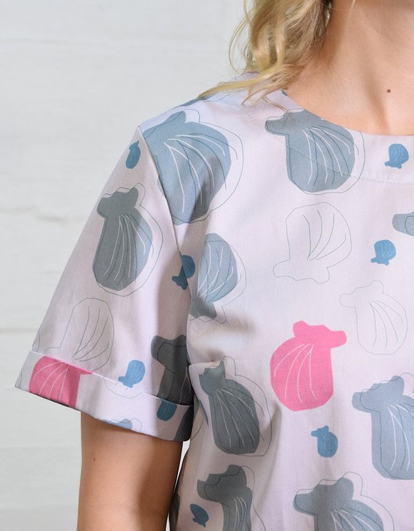 Aleksiina Design Leena Shirt Clam Pastel