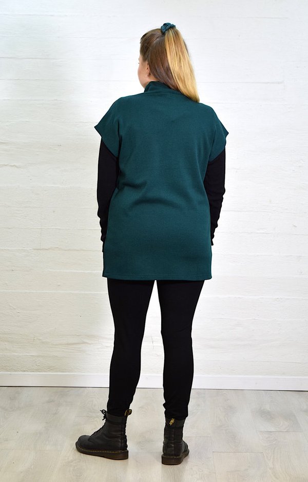 Aleksiina Design Leeni Merino Vest, green